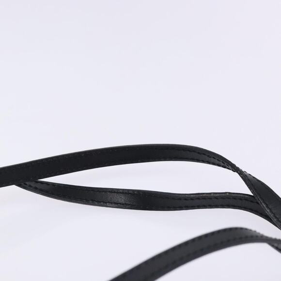 CELINE Macadam Canvas Tote Bag Pvc Leather Black Gold - Picture 8 of 12